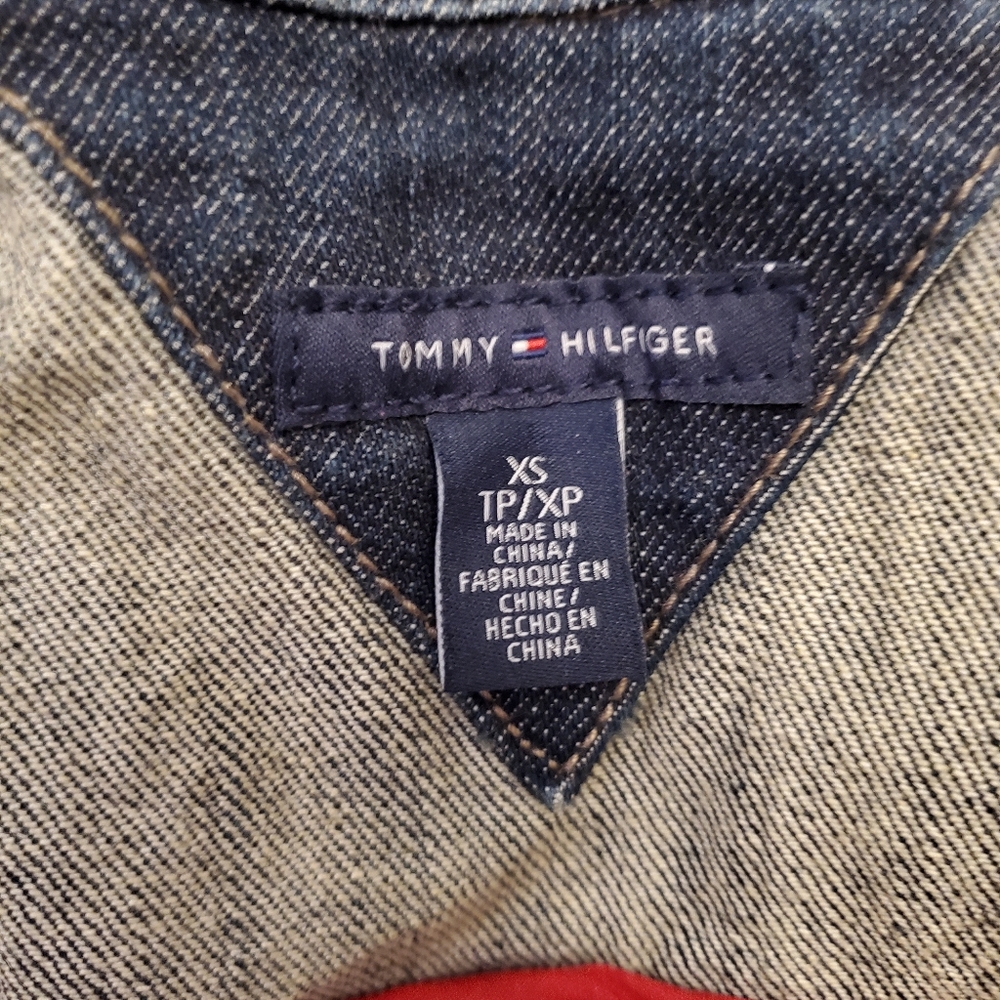 TOMMY HILFIGER Jean Jacket Sz XS Never Worn - Picture 8 of 16